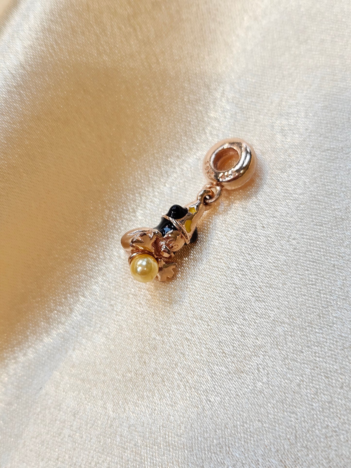 DISNEY SORCERER MICKEY MOUSE DANGLE PANDORA CHARM PC326