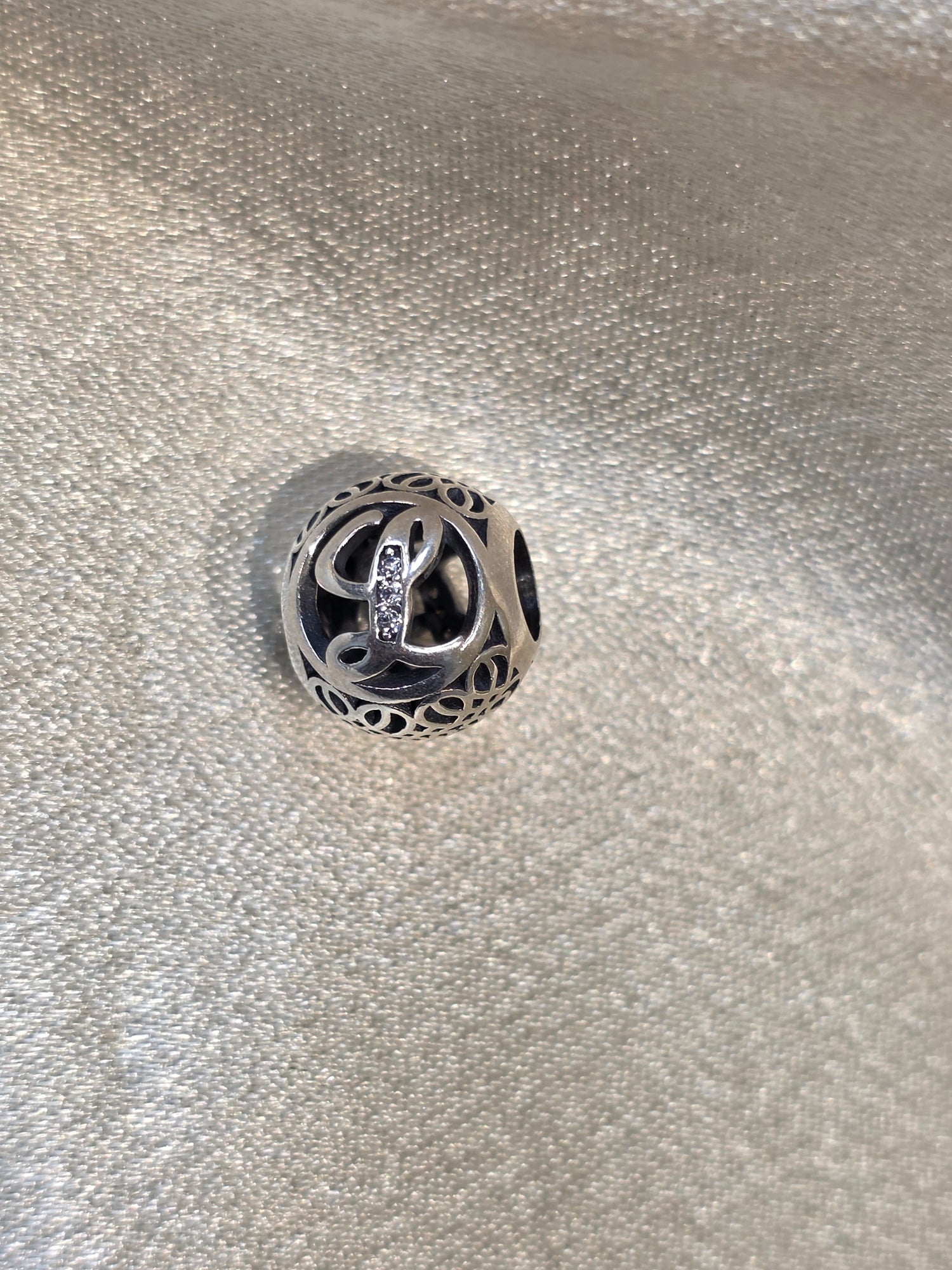 PANDORA ALPHABET L CHARM PC345