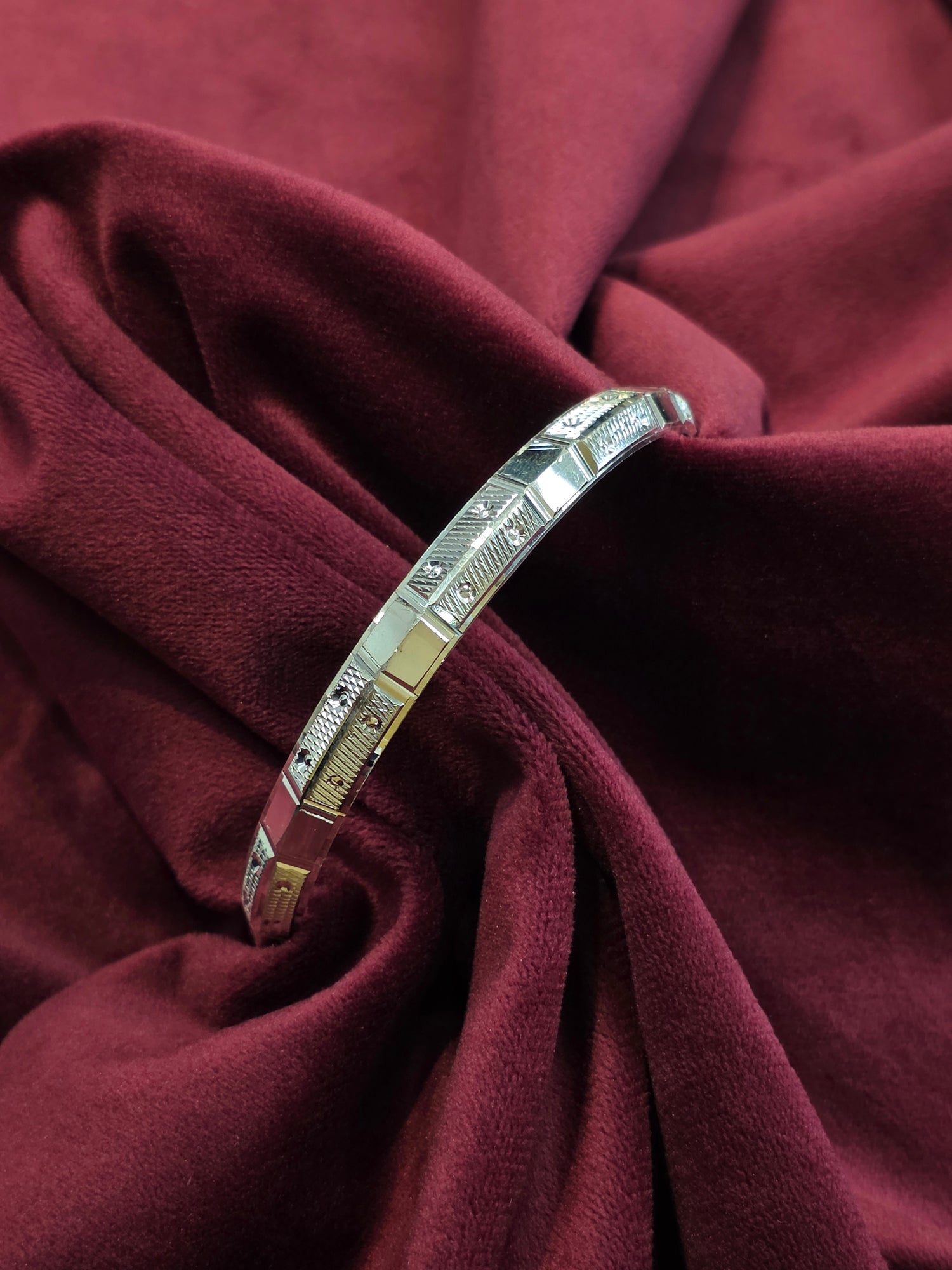 MEN SILVER KADA SIZE 2.7 BK043