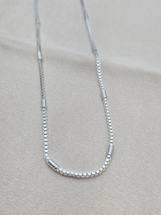 SILVER CHAIN 18 INCH LC110