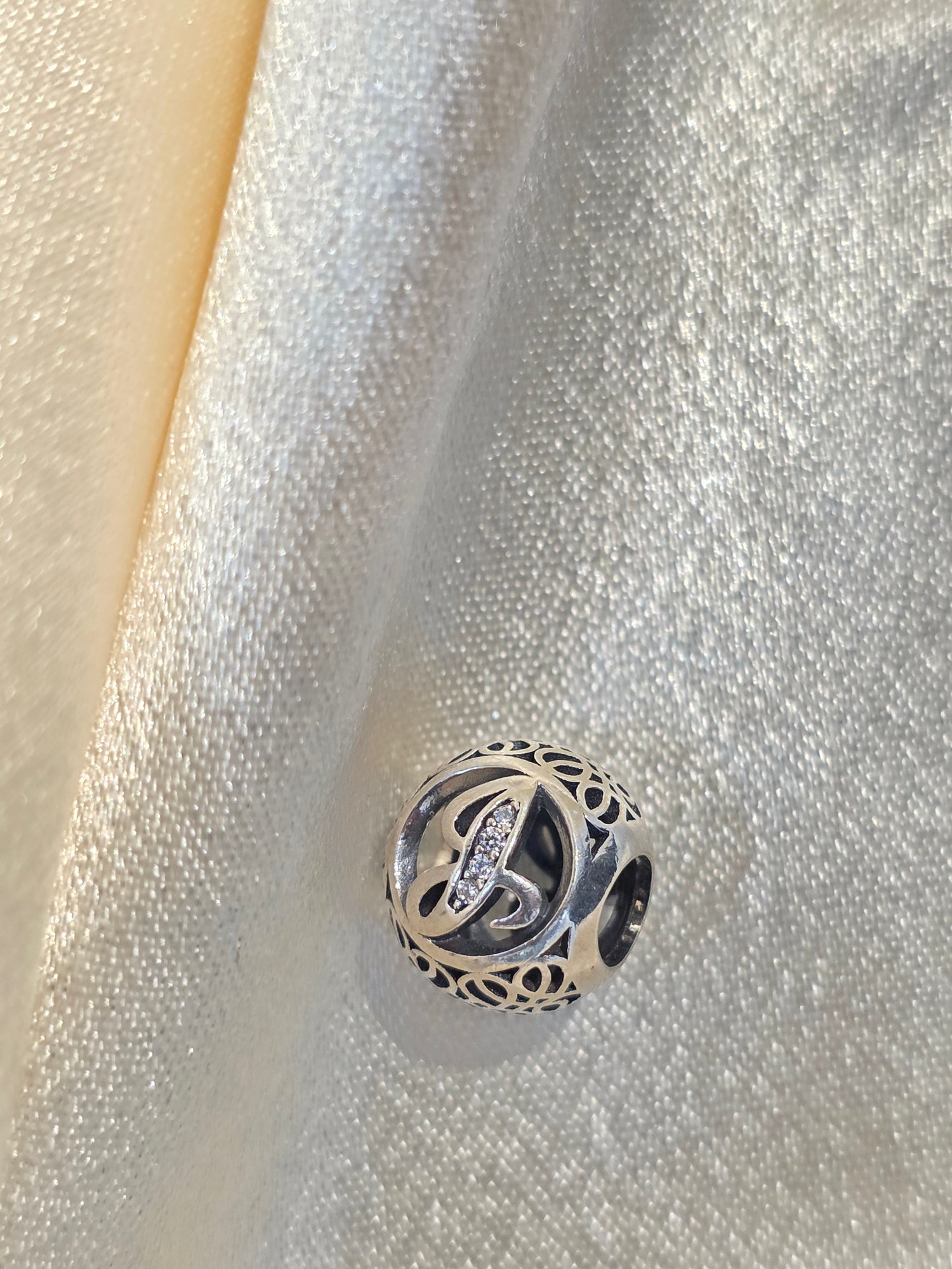 PANDORA ALPHABET J CHARM PC397