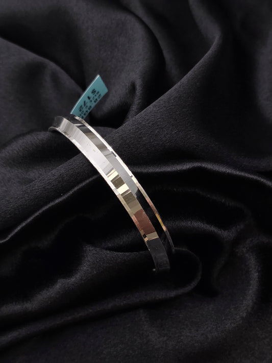 MENS SILVER KADDA SIZE 2.6 MK077