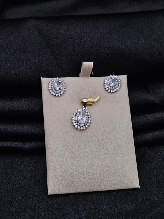 SILVER PENDANT SET PS019