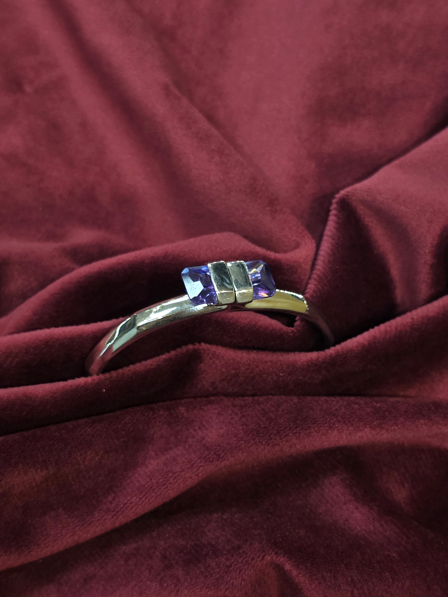 SILVER BANGLE BRACELET GB025