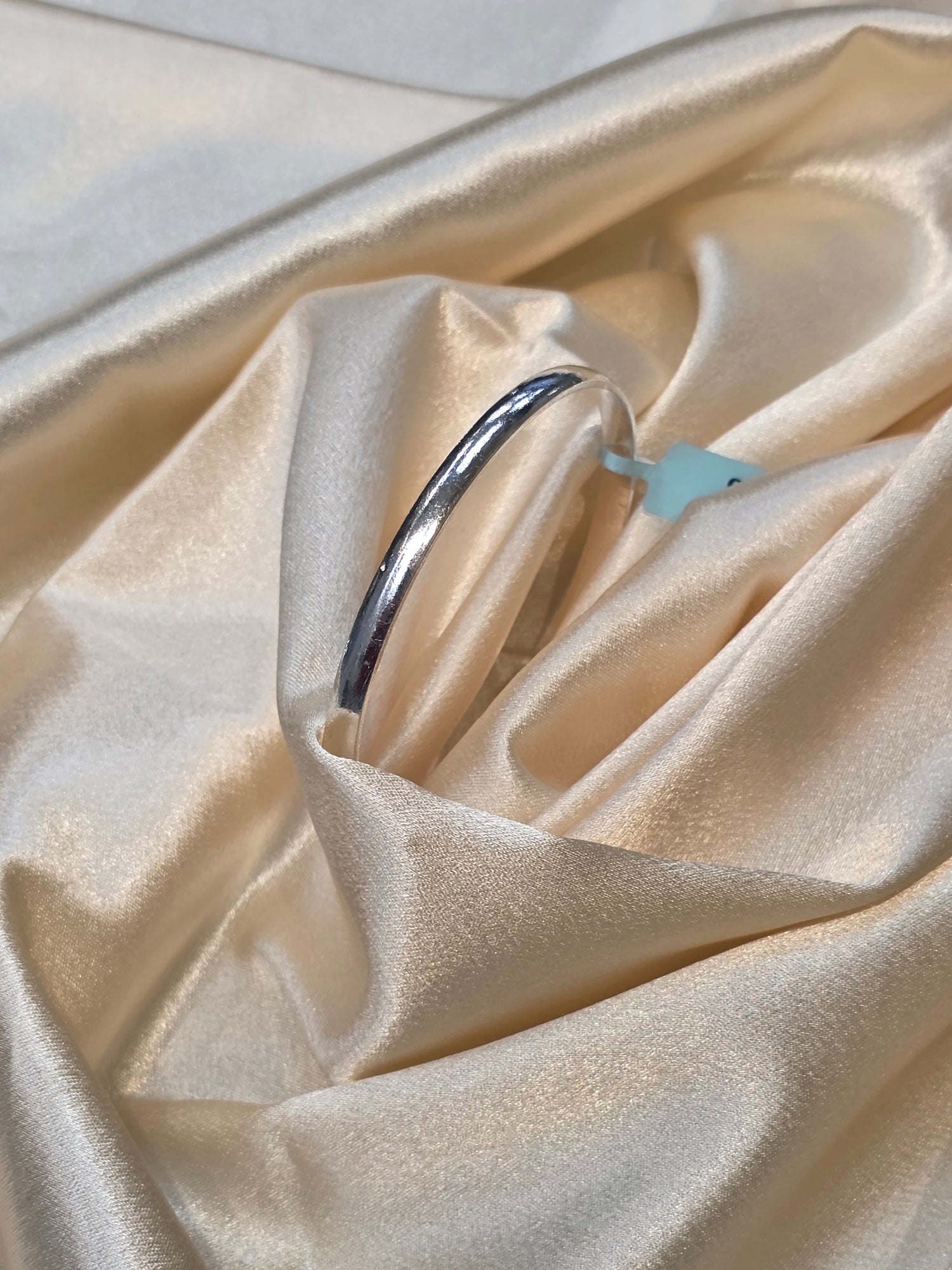 PURE SILVER PLAIN KADA SIZE 3 PK078