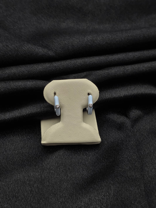 SILVER HOOPS GH034