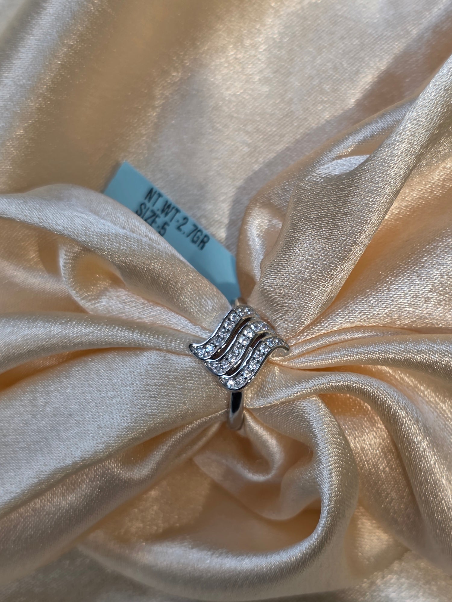 SILVER RING SIZE 5 GR458
