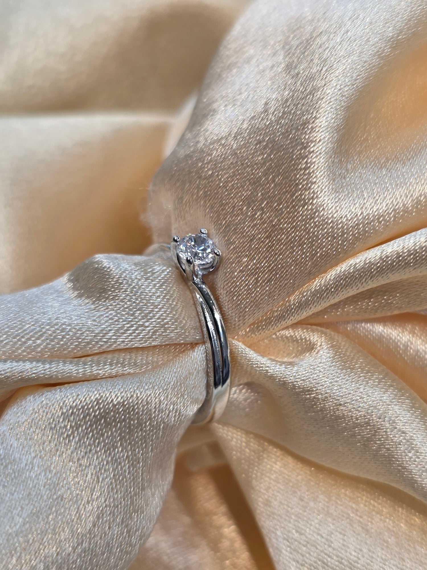 SILVER RING SIZE 6 GR1100
