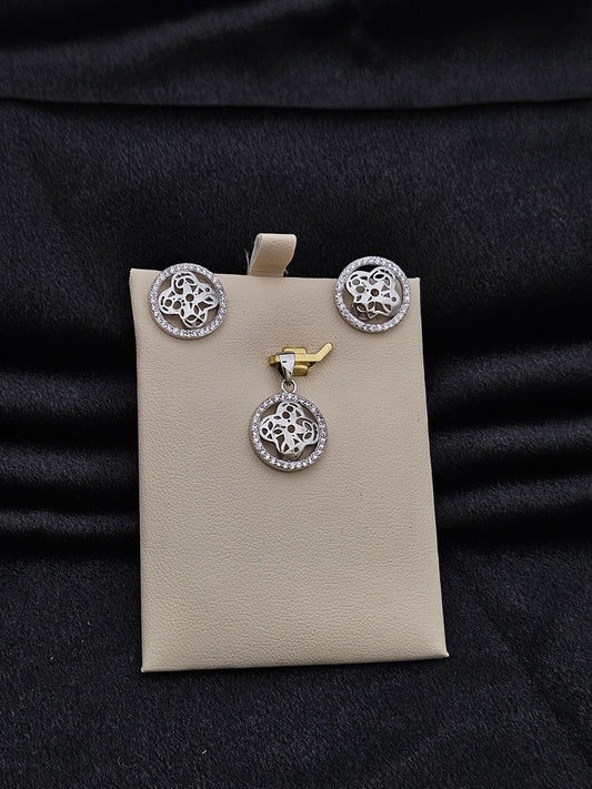 SILVER PENDANT SET PS013