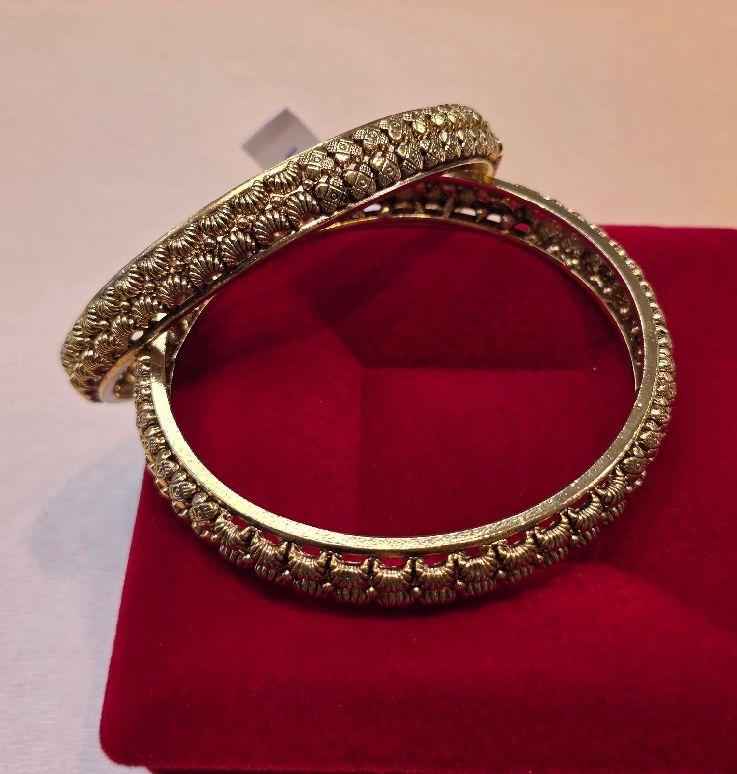 GOLD PLATED BANGLES SIZE 2.4 BG016