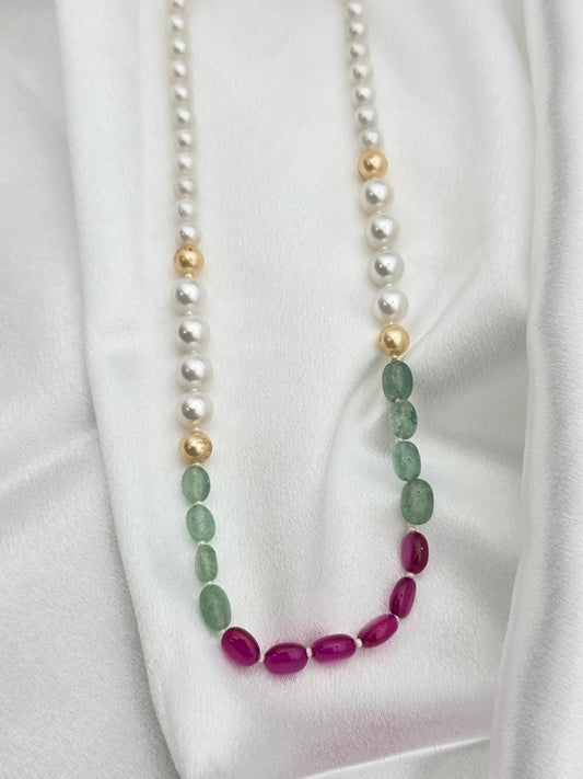 FRESHWATER PEARLS NECKLACE GPI161