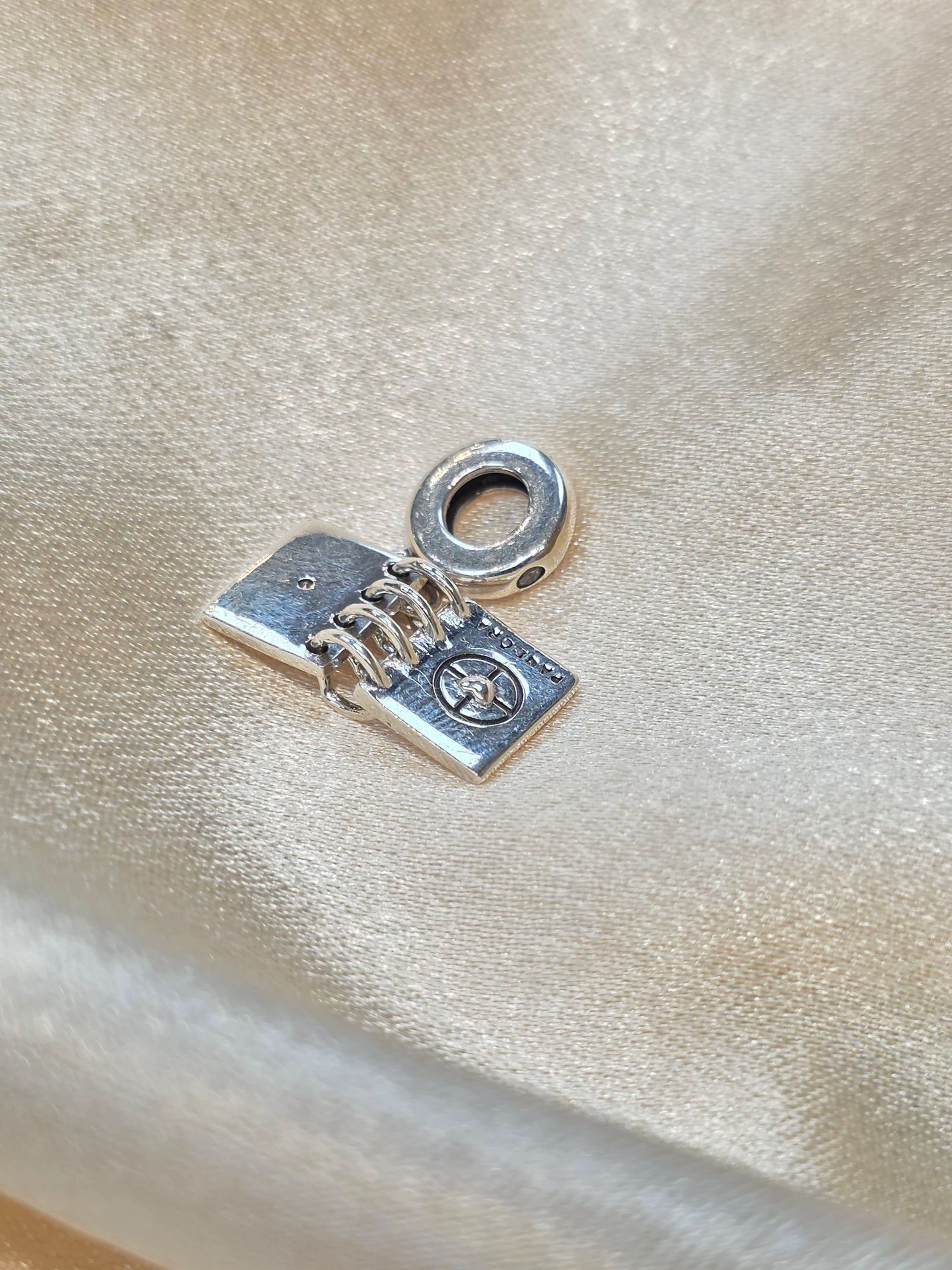 PANDORA OPENABLE PASSPORT DANGLE CHARM PC266