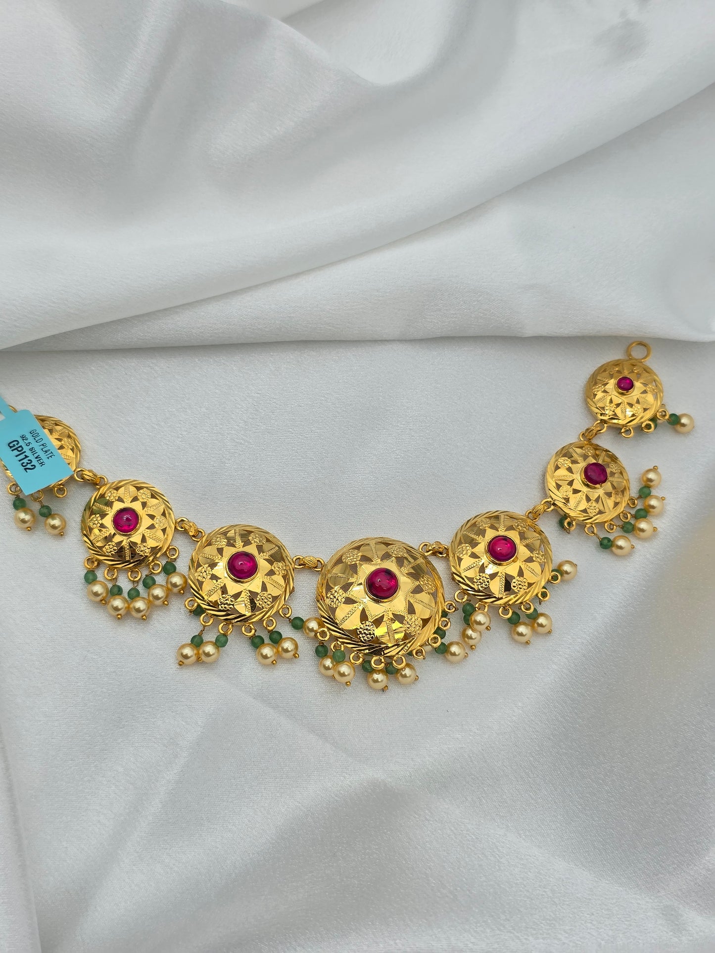 GOLD PLATED SILVER SET GPI132