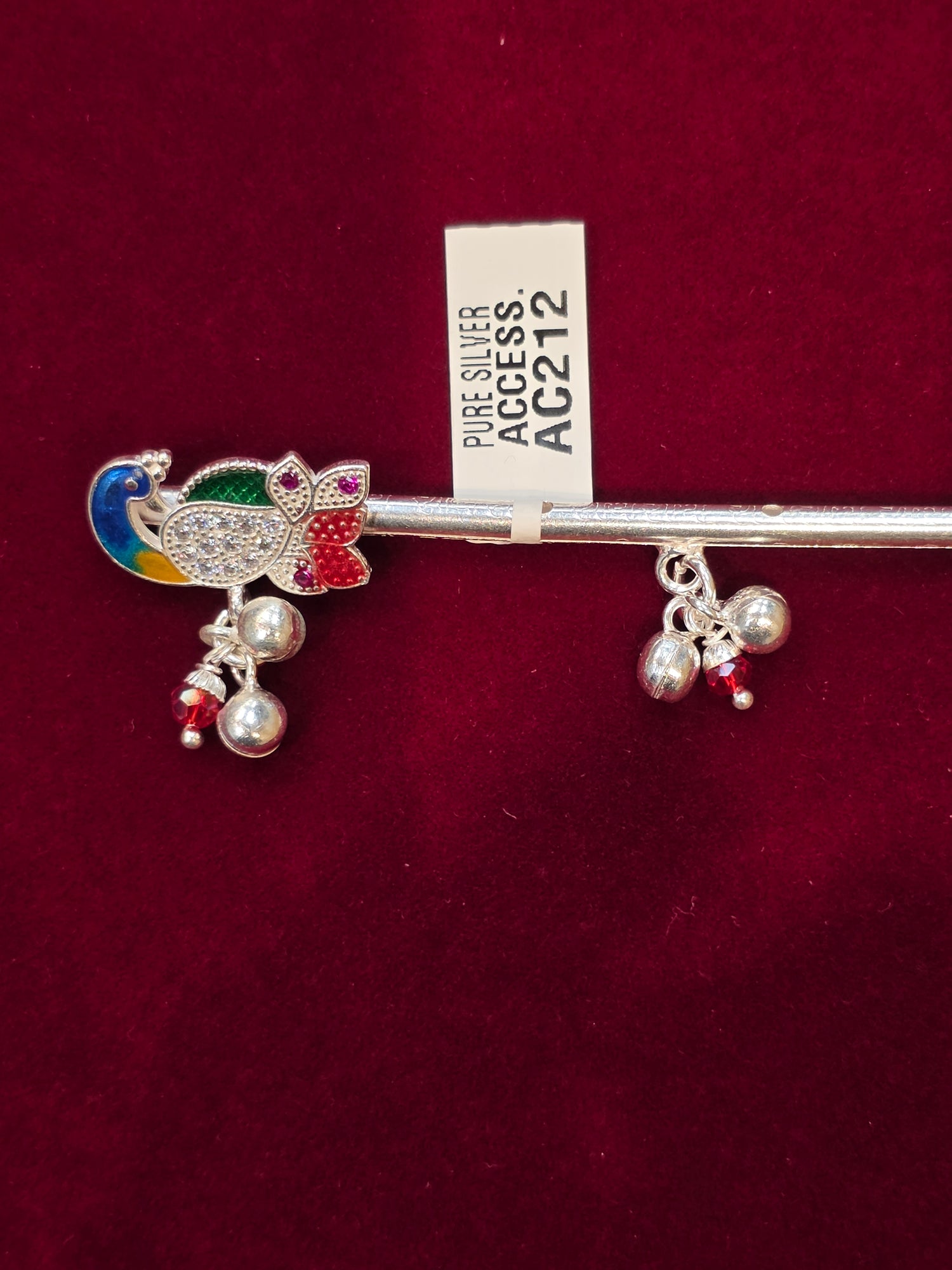 PURE SILVER LADDU GOPAL’S BANSURI AC212