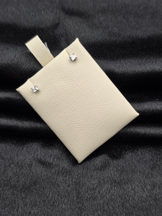 SILVER EAR STUDS GE486