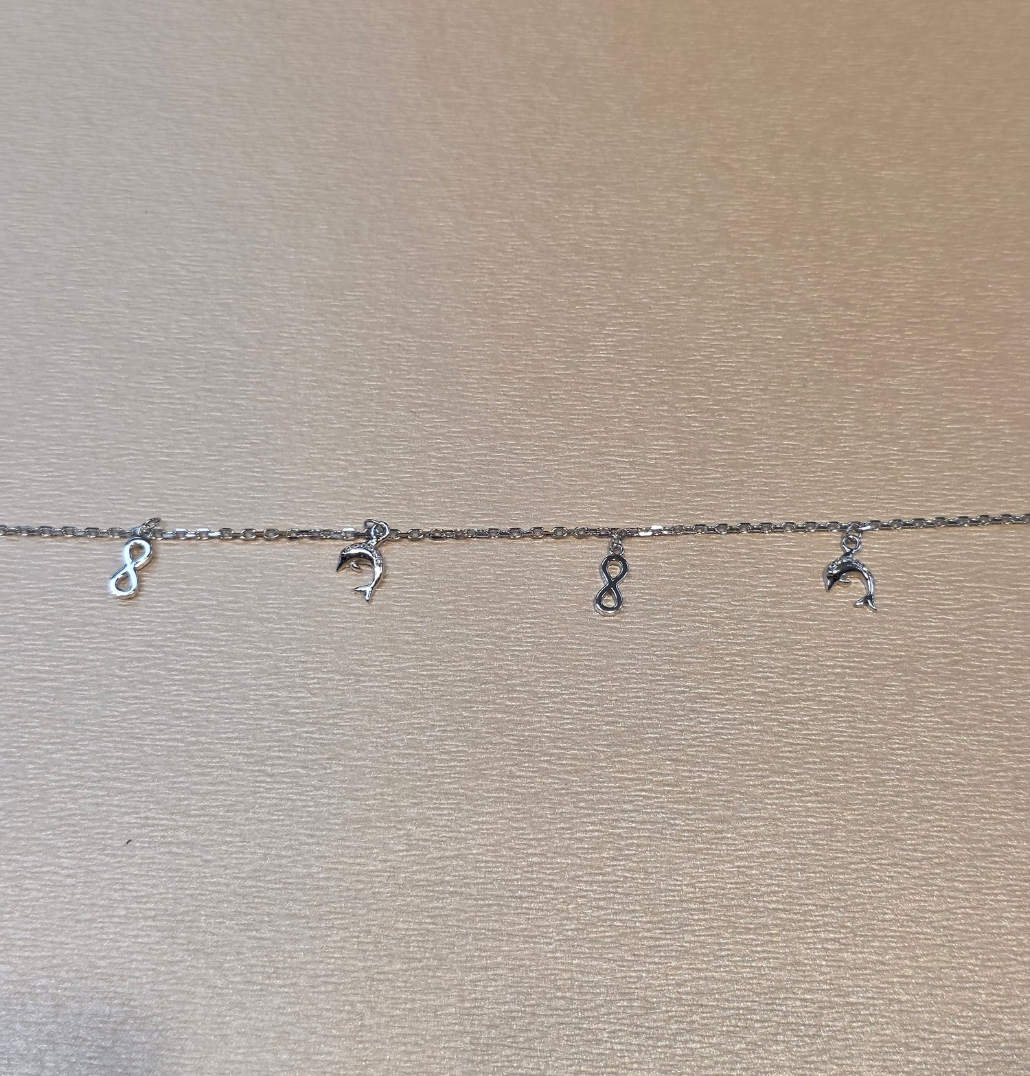 SILVER SINGLE ANKLET SA085