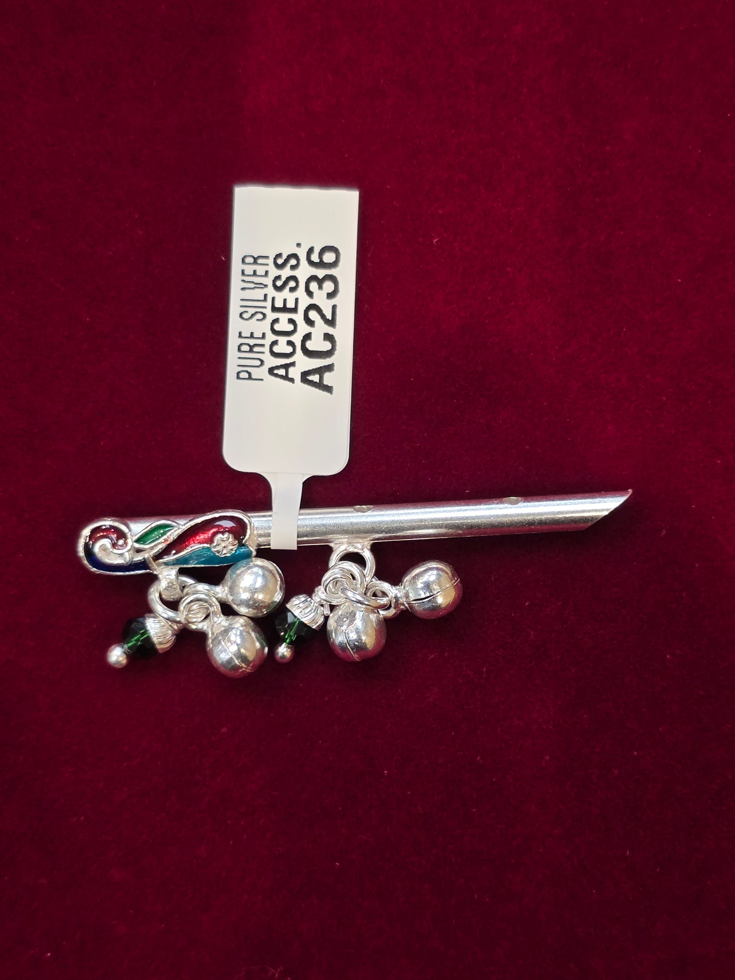 PURE SILVER LADDU GOPAL’S BANSURI AC236