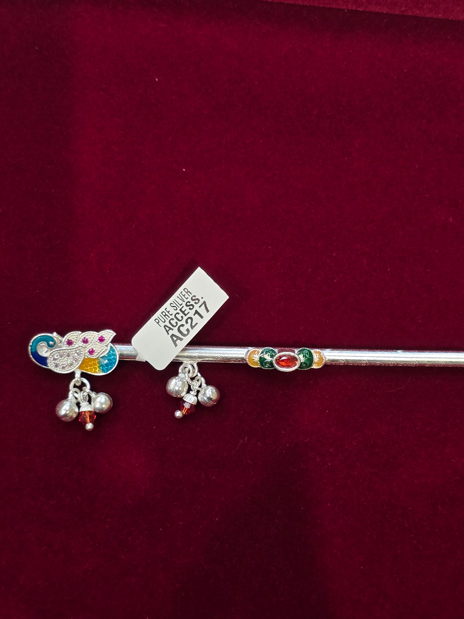 PURE SILVER LADDU GOPAL’S BANSURI AC217