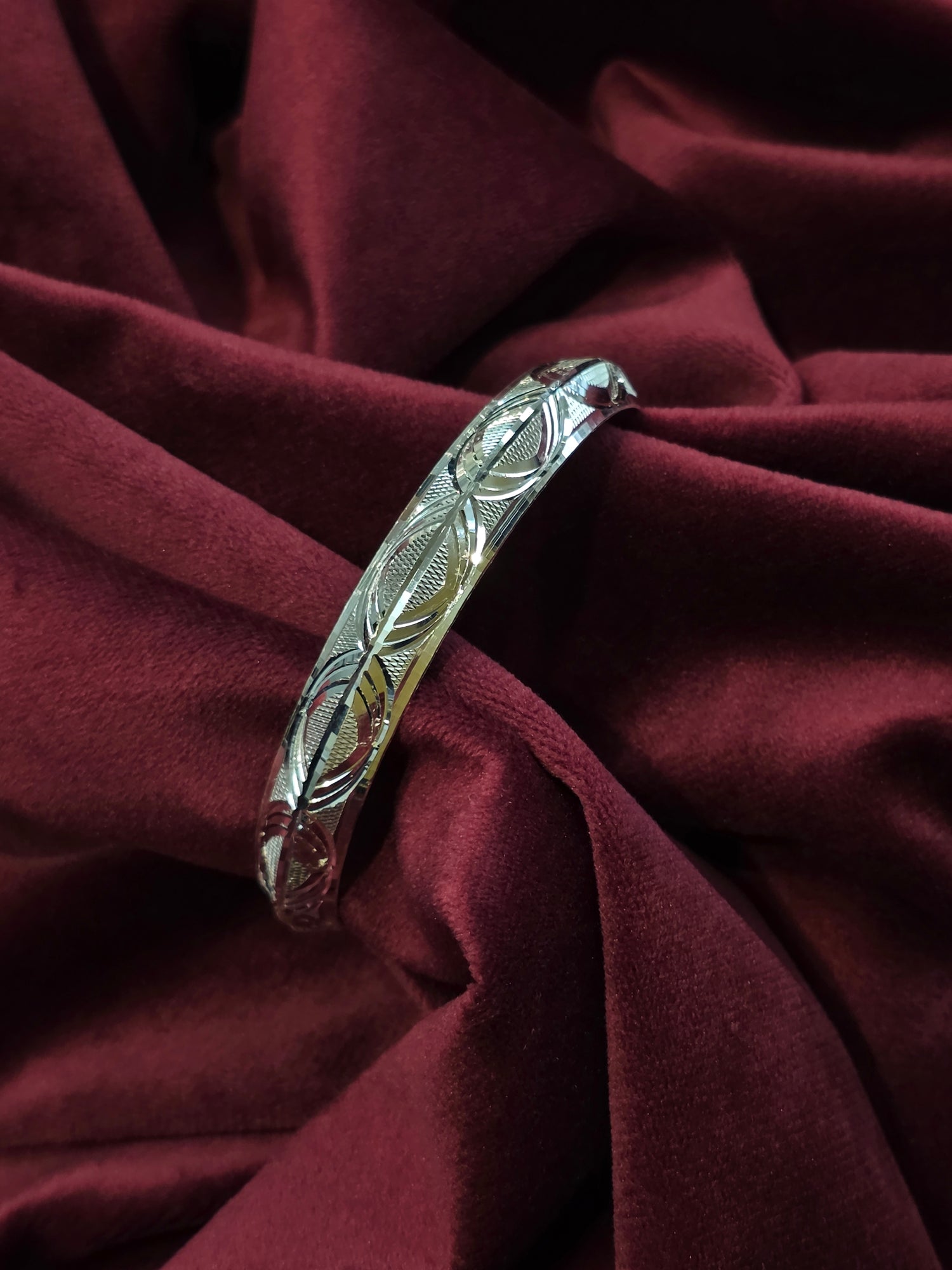 MEN SILVER KADA SIZE 2.6 BK010