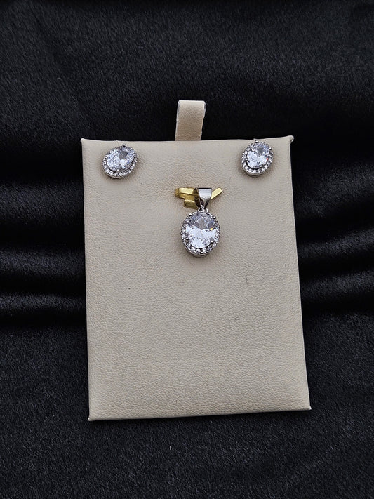 SILVER PENDANT SET PS018