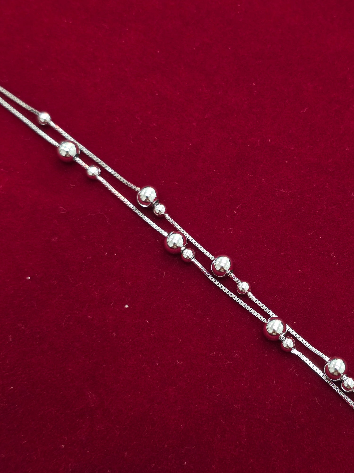 SILVER CHAIN BRACELET GB173