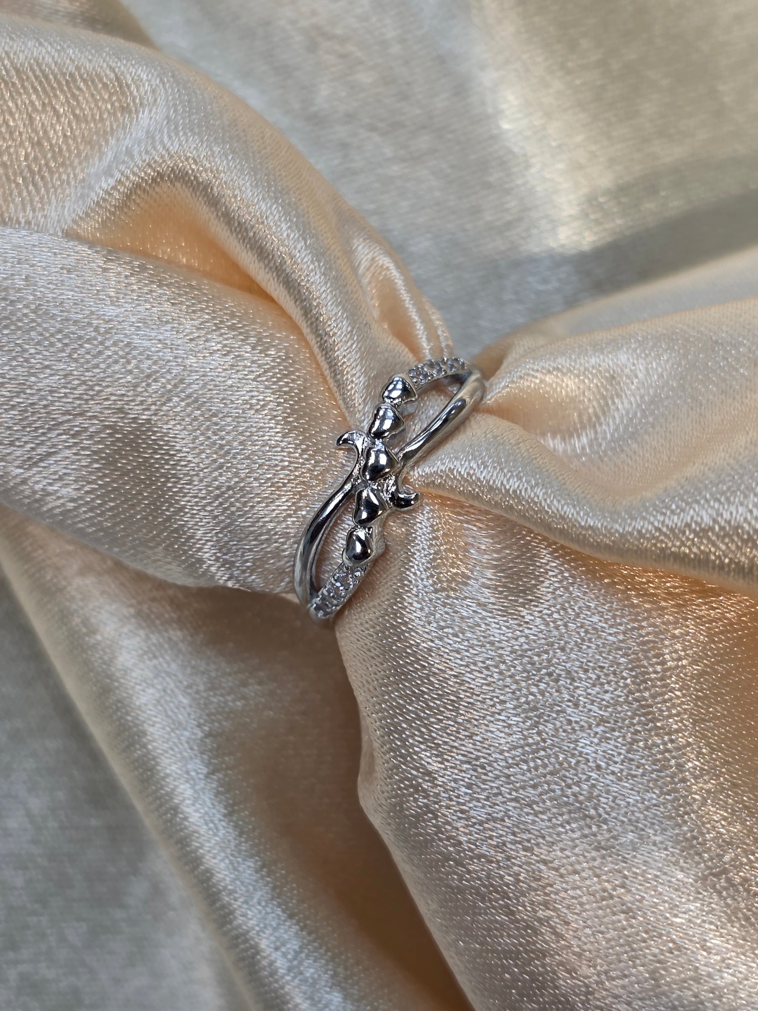 SILVER RING SIZE 6 GR702