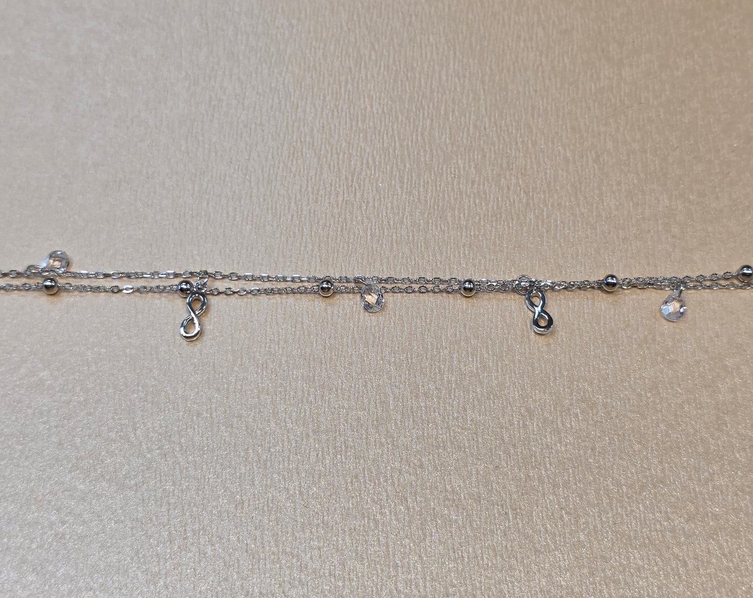 SILVER SINGLE ANKLET SA129