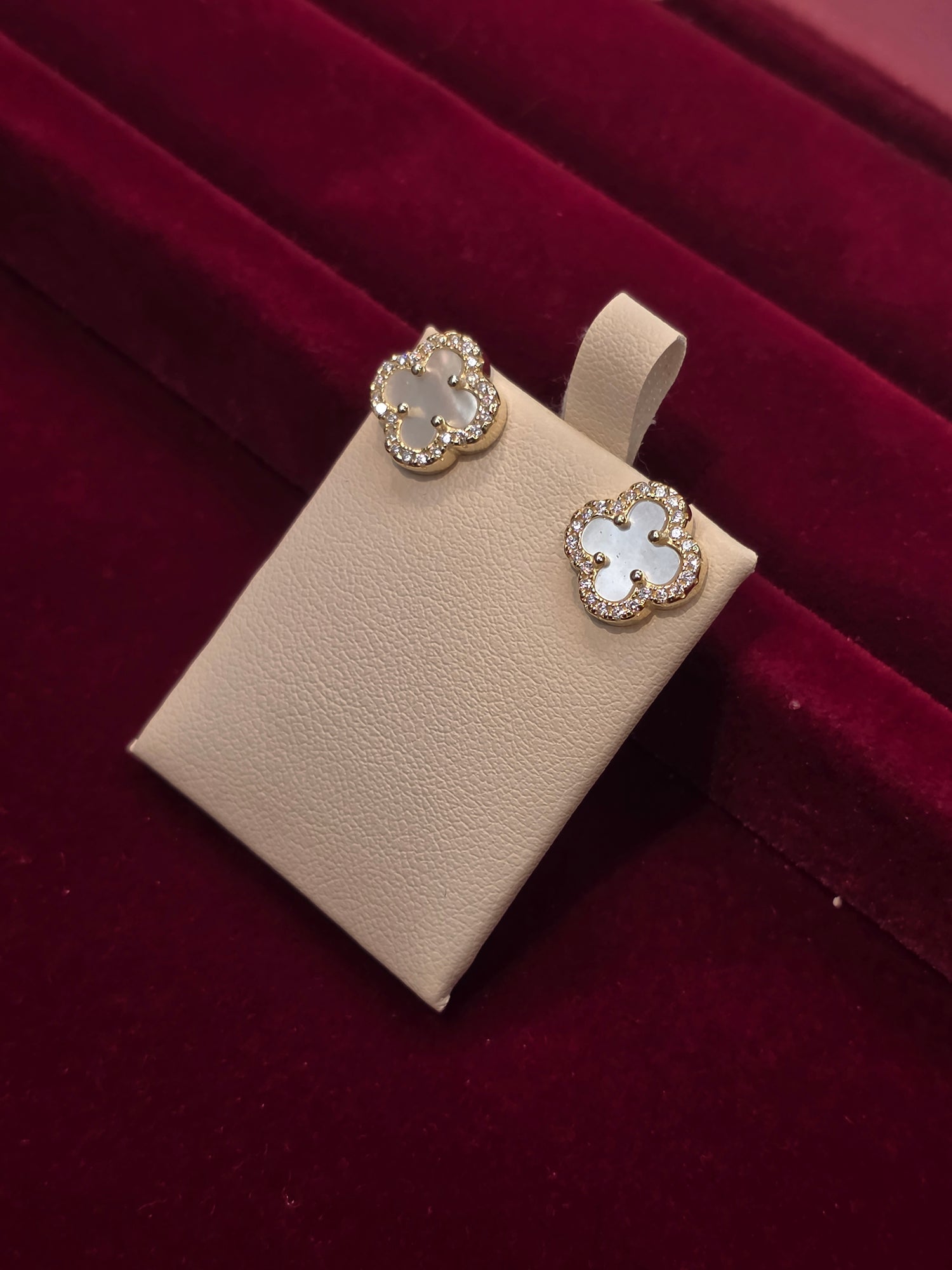 SILVER GOLD PLATED EARSTUDS GE278
