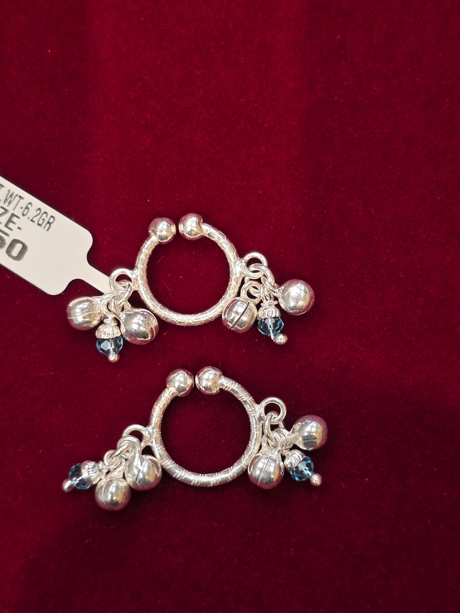 PURE SILVER LADDU GOPAL’S ANKLETS AC209