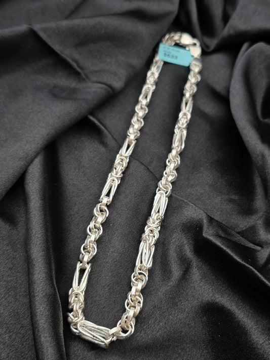 BOYS SILVER CHAIN 22 INCH BC003