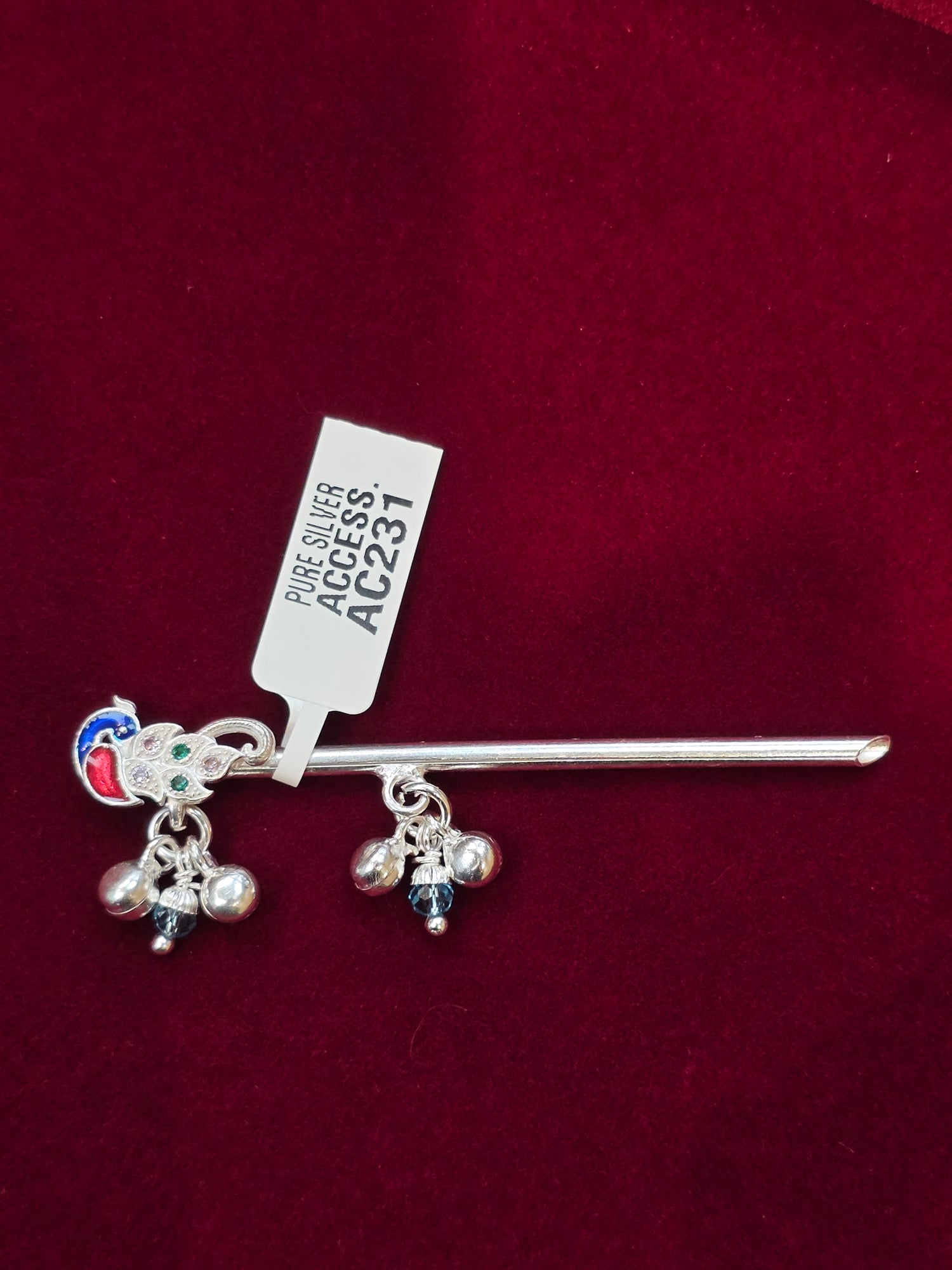 PURE SILVER LADDU GOPAL’S BANSURI AC231