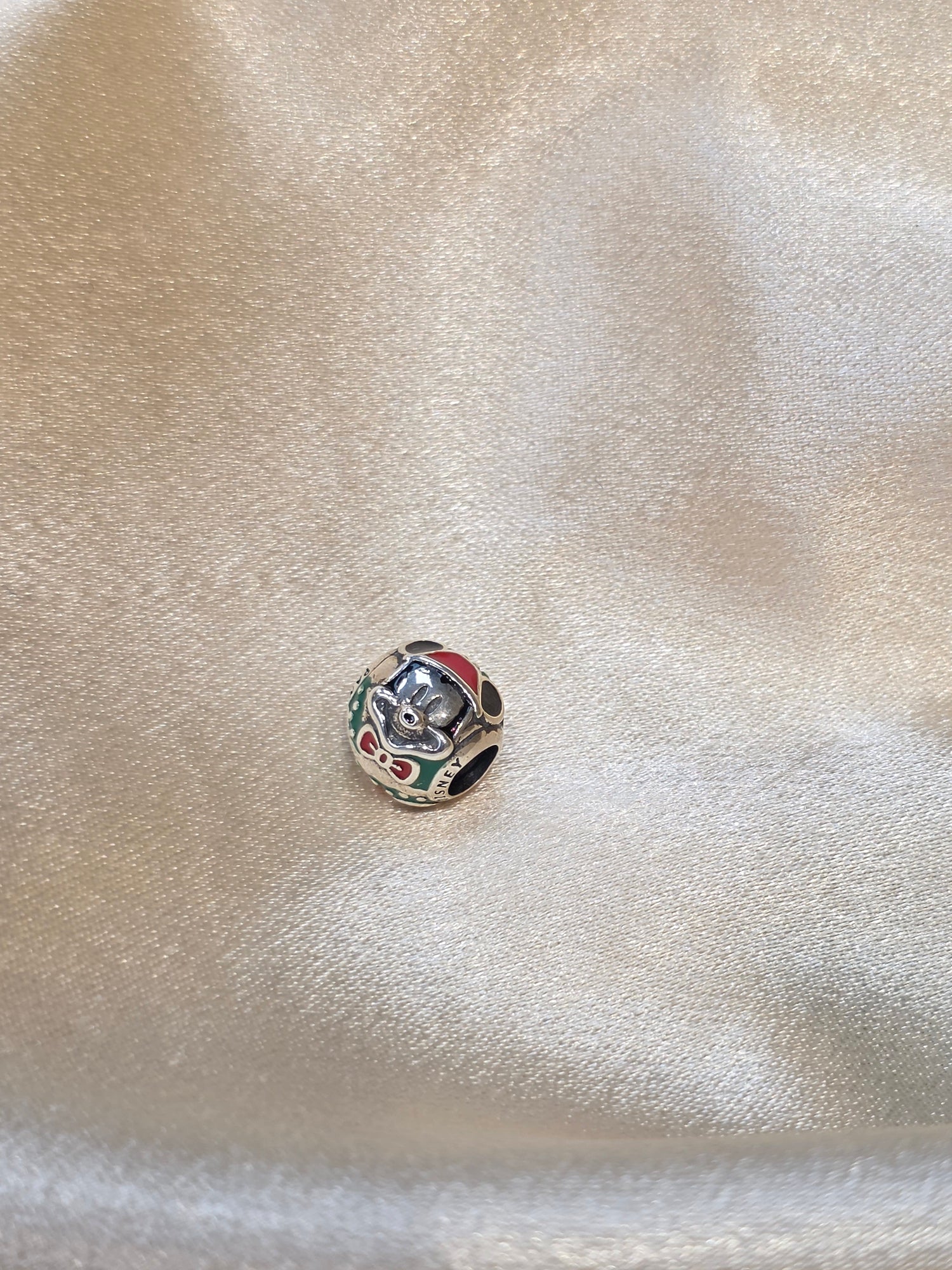 PANDORA MICKEY ROUND SPACER CHARM PC215