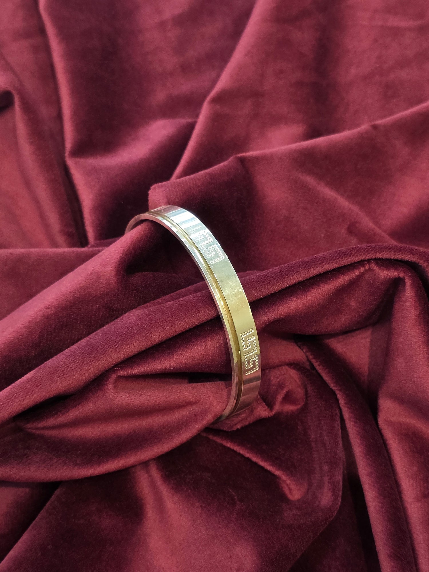 MEN SILVER KADA SIZE 2.7 BK059