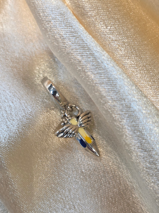 DREAMS OF THE FUTURE CRAYON DANGLE PANDORA CHARM PC097