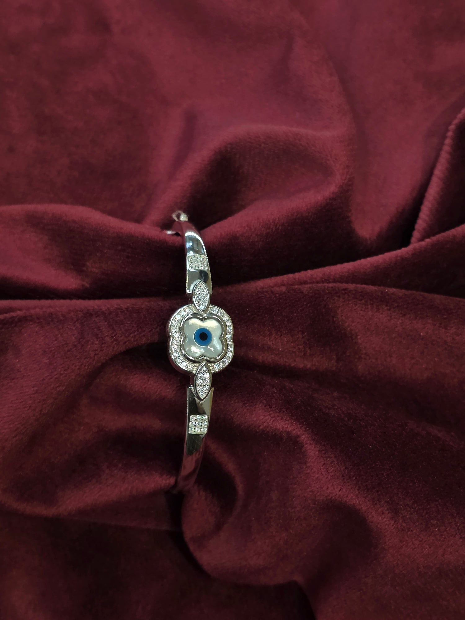 SILVER BANGLE BRACELET GB012