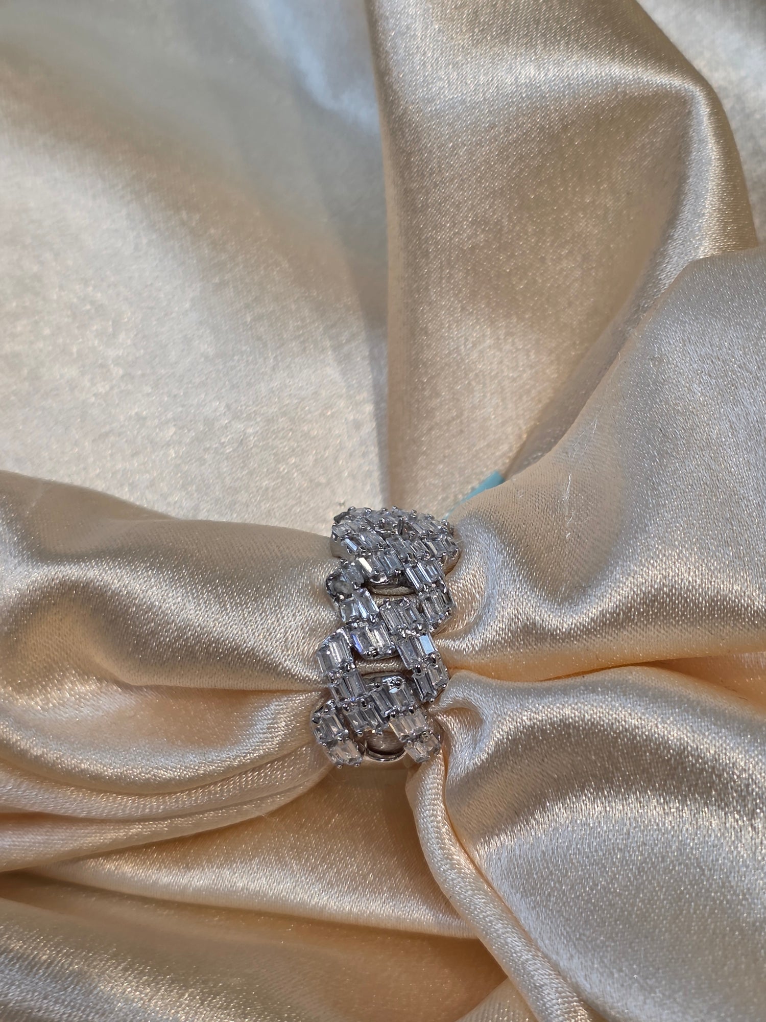 BOYS SILVER RING SIZE 9 BR018