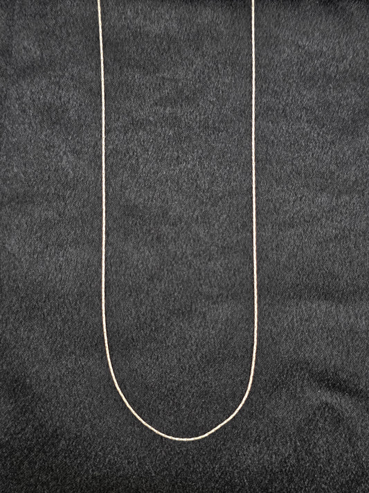 LADIES SILVER CHAIN 20INCH LC238