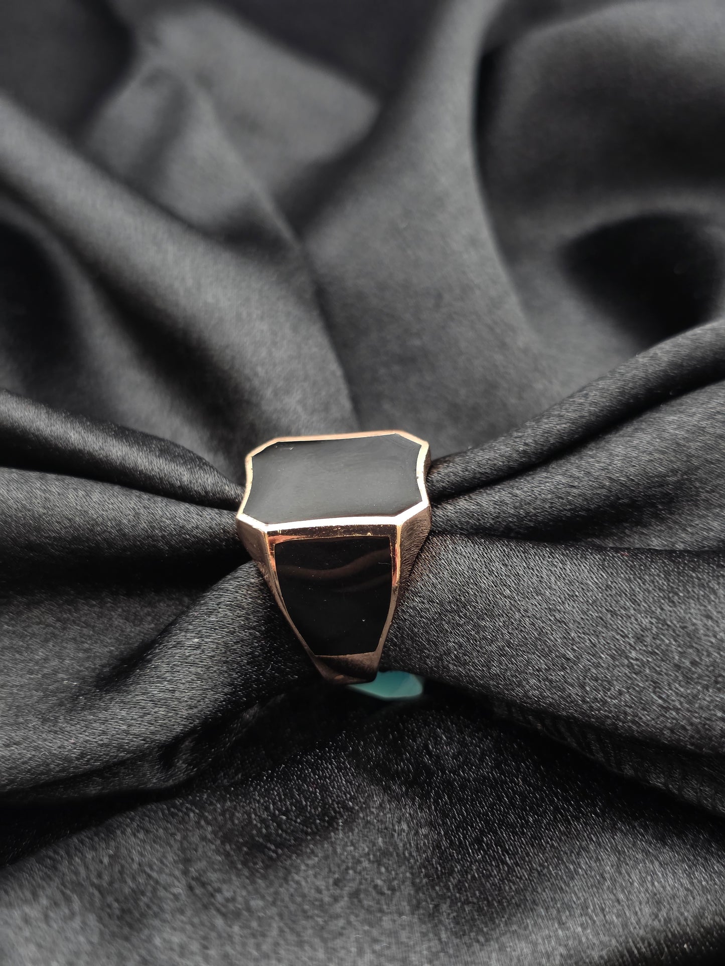BOYS SILVER RING SIZE 10 BR009