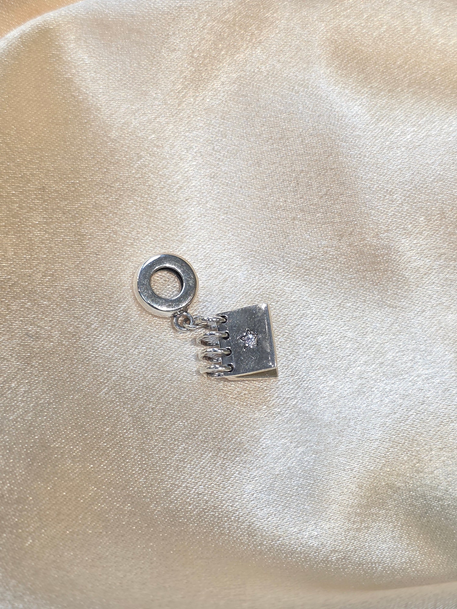 PANDORA OPENABLE PASSPORT DANGLE CHARM PC266