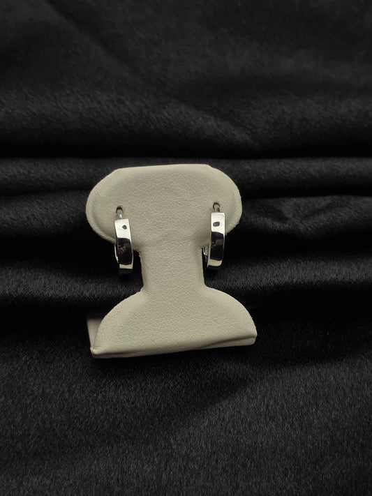 SILVER HOOPS GH021