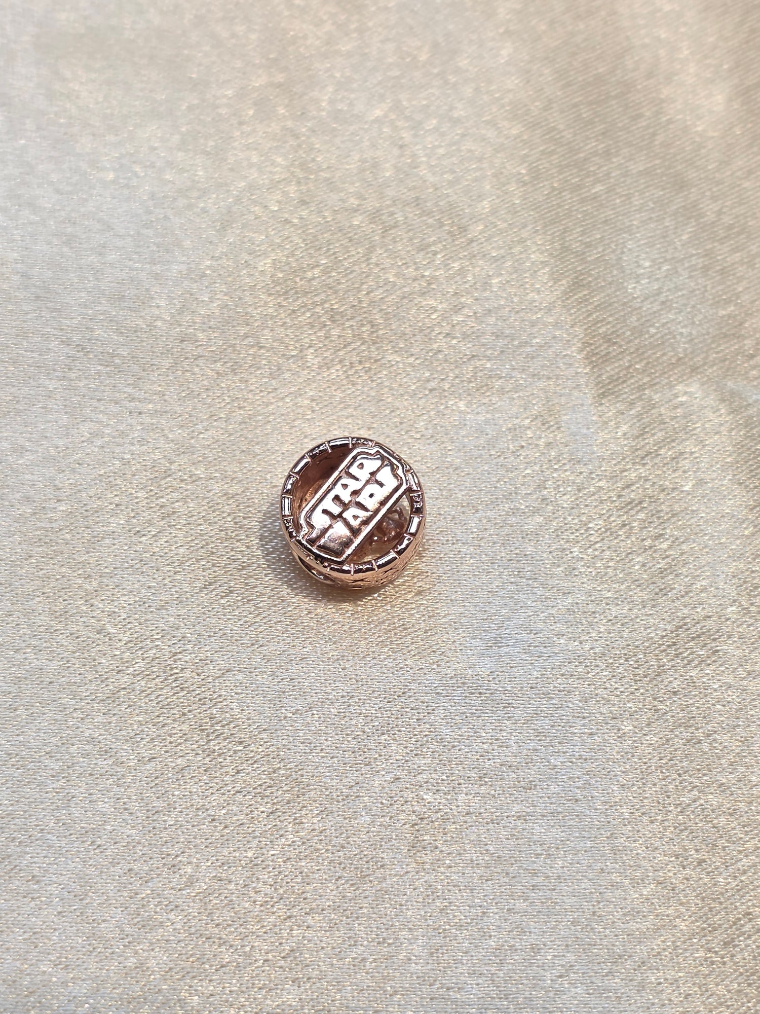 PANDORA ROSE GOLD STAR WAR CHARM PC417