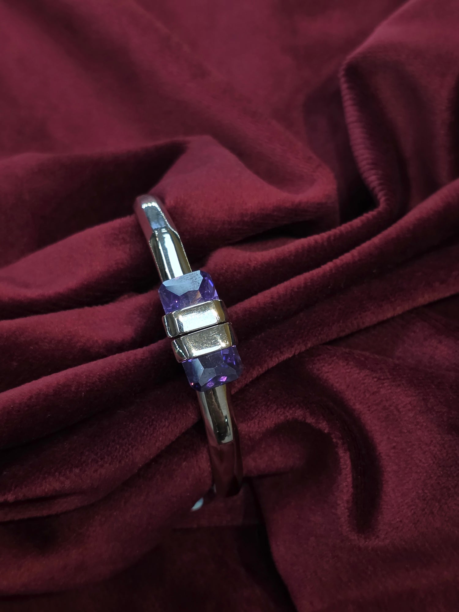 SILVER BANGLE BRACELET GB025