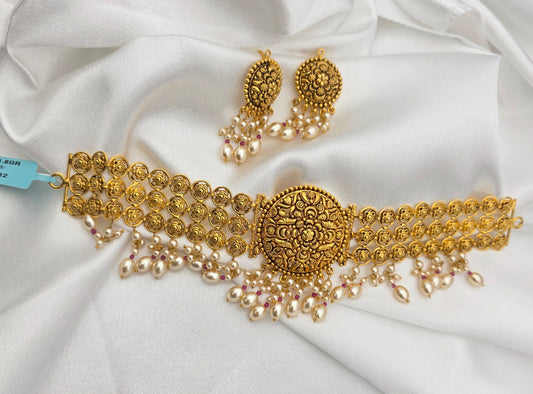 GOLD PLATED SILVER SET GPI133