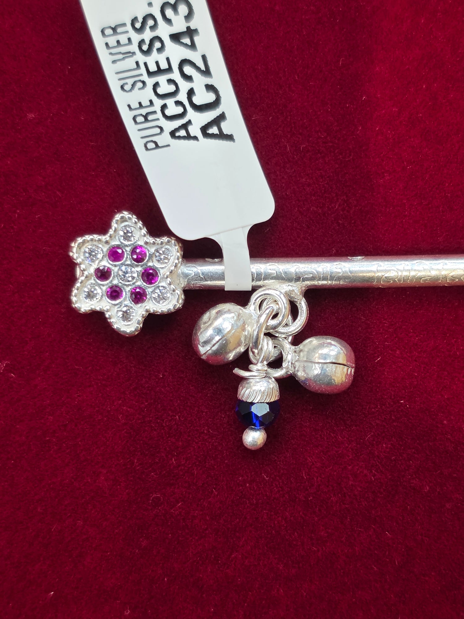 PURE SILVER LADDU GOPAL’S BANSURI AC243