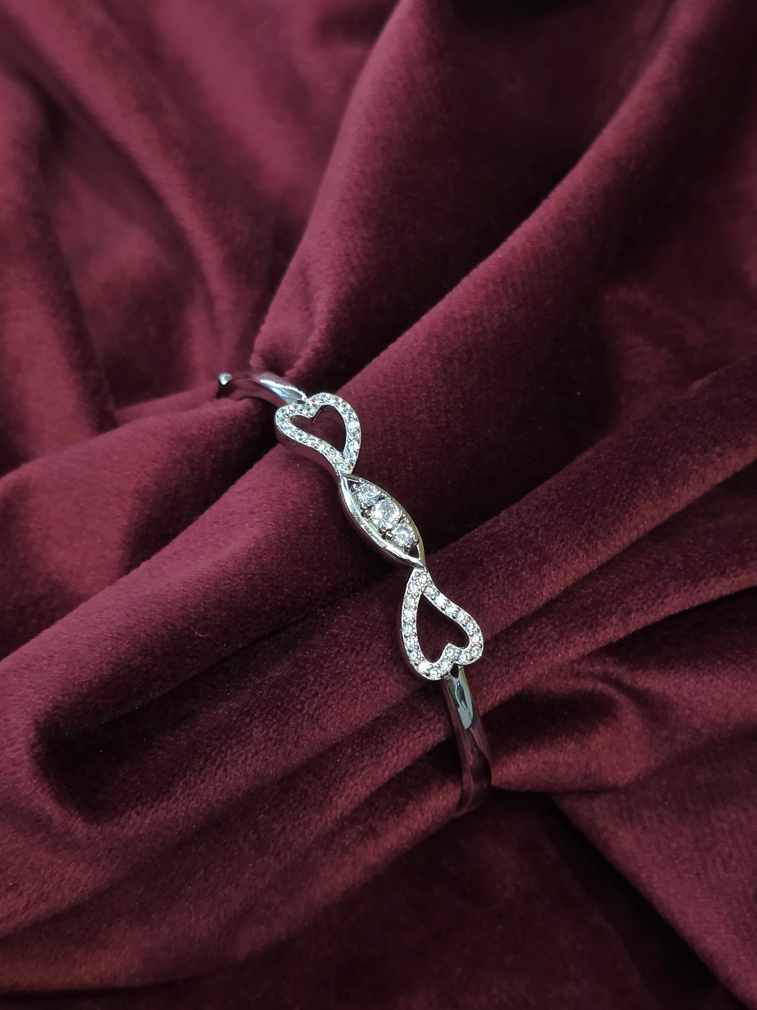 SILVER BANGLE BRACELET GB006