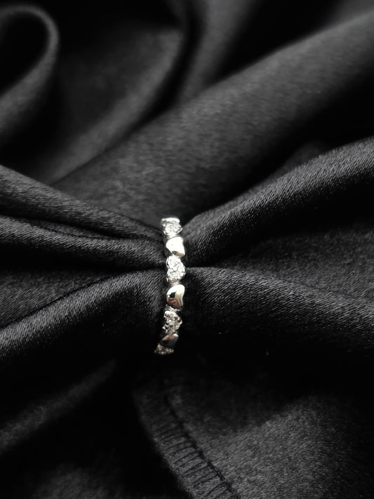 SILVER RING SIZE 6 GR586