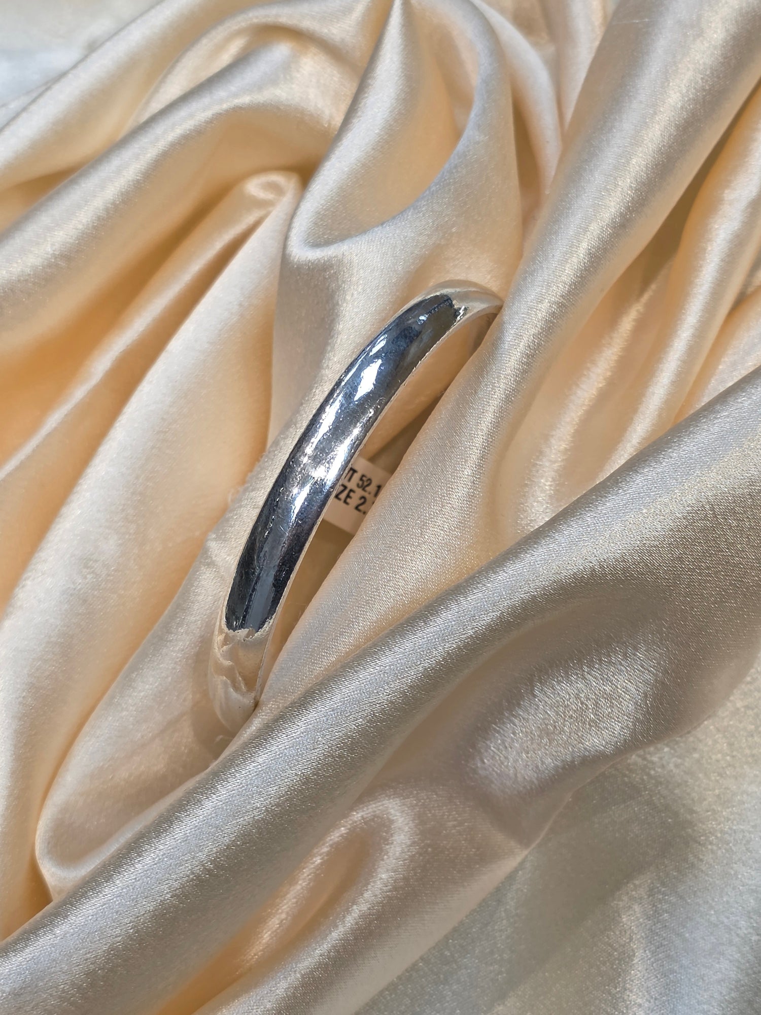 PURE SILVER PLAIN KADA SIZE 2.7 PK102