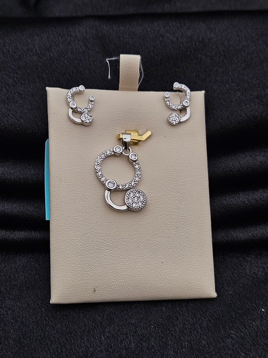 SILVER PENDANT SET PS011