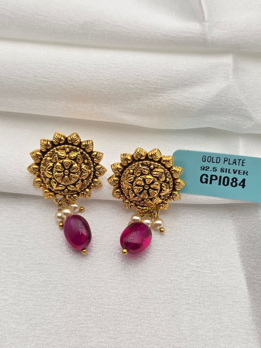 GOLD PLATED EARRINGS GPI084