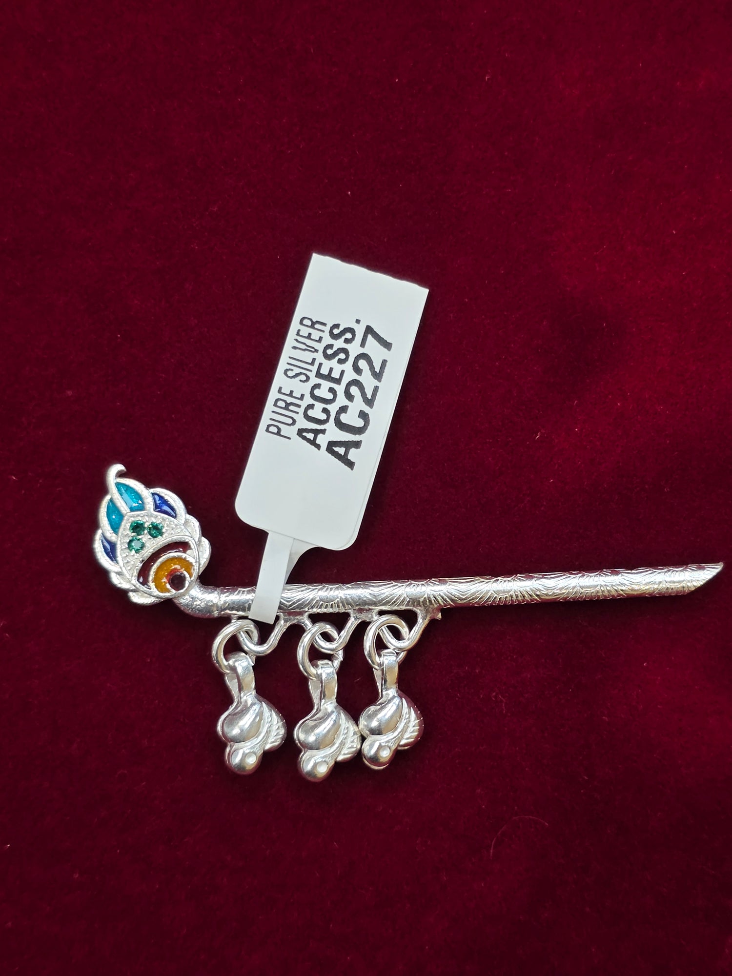 PURE SILVER LADDU GOPAL’S BANSURI AC227
